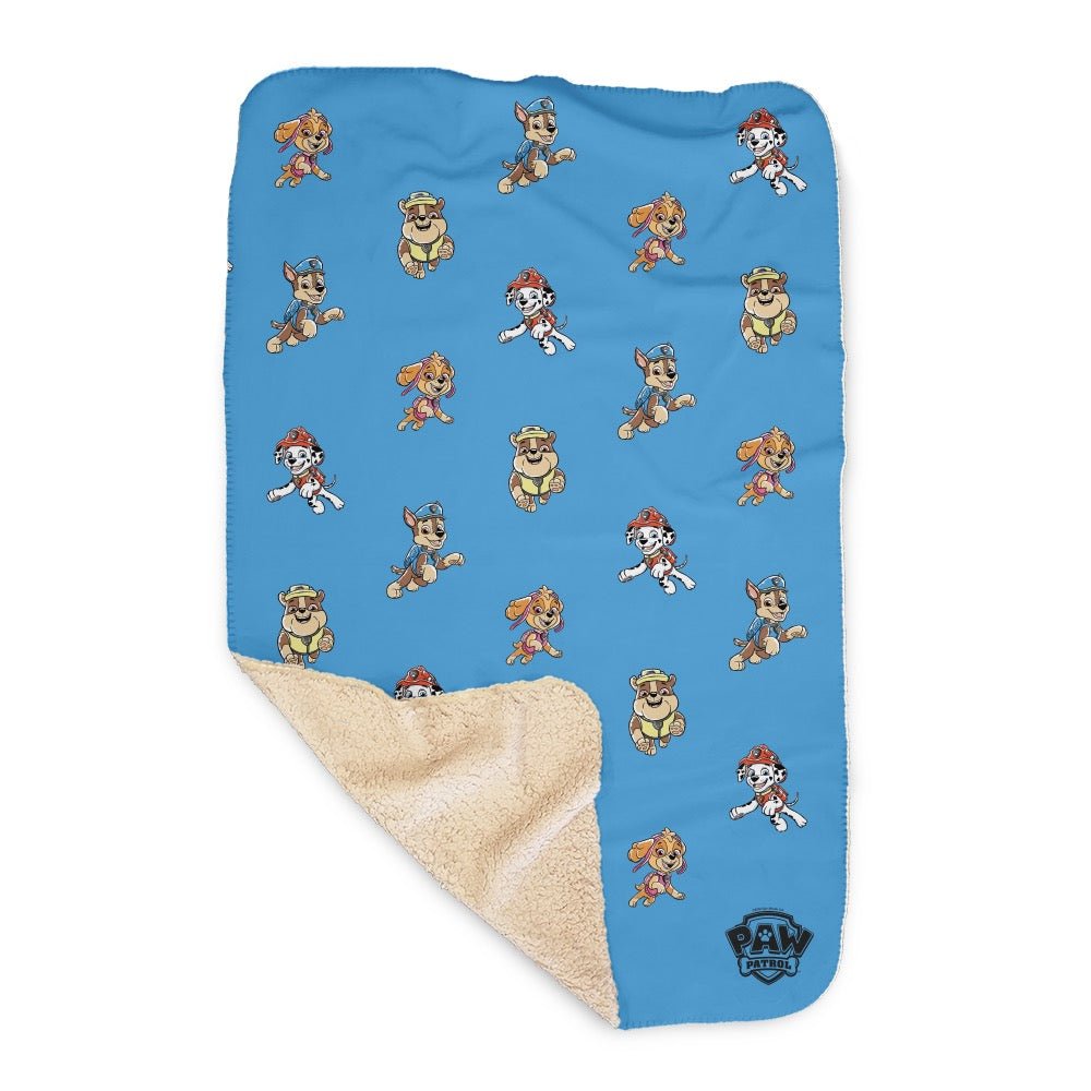 PAW Patrol Heroes Unleashed Sherpa Blanket - Paramount Shop