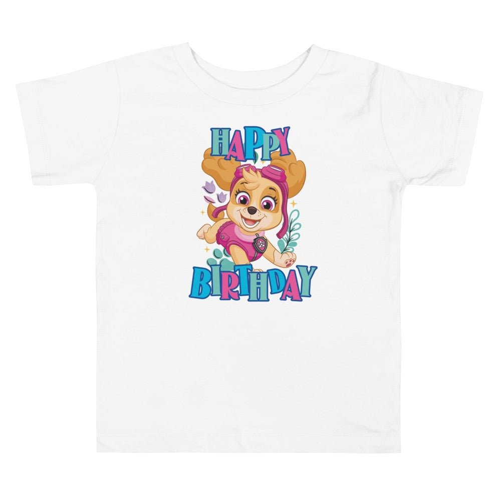 PAW Patrol Personalized Toddler Short Sleeve T - Shirt - Paramount Shop