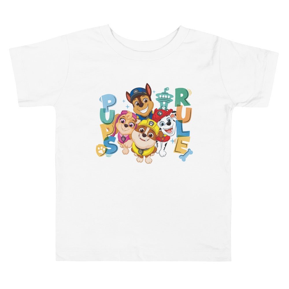 PAW Patrol Personalized Toddler Short Sleeve T - Shirt - Paramount Shop