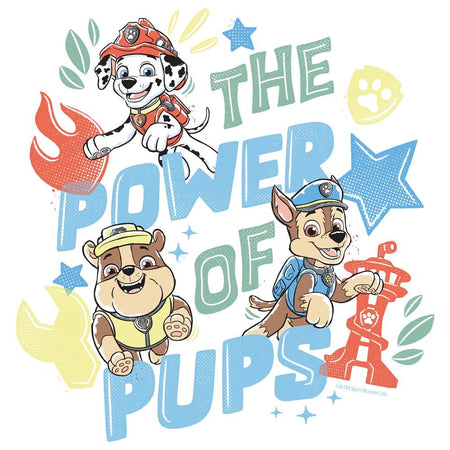 PAW Patrol Power Of Pups Toddler Short Sleeve T - Shirt - Paramount Shop