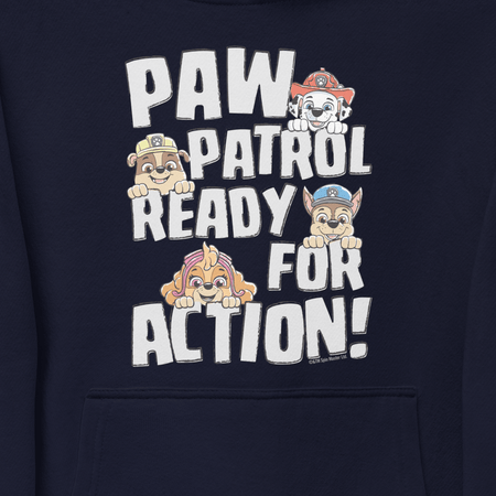 PAW Patrol Ready For Action Kids Hooded Sweatshirt - Paramount Shop