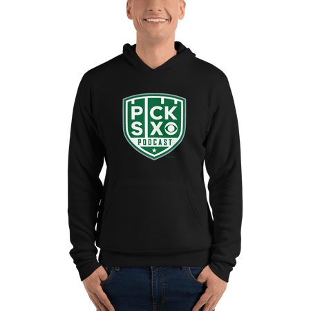 Pick Six Podcast Logo Adult Fleece Hooded Sweatshirt - Paramount Shop