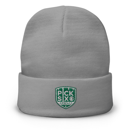 Pick Six Podcast Logo Cuffed Beanie - Paramount Shop