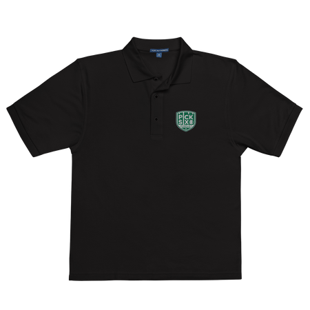 Pick Six Podcast Logo Premium Polo Shirt - Paramount Shop