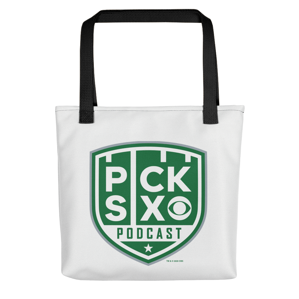 Pick Six Podcast Logo Premium Tote Bag - Paramount Shop