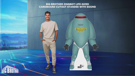 Big Brother Découpe en carton de Zingbot avec son