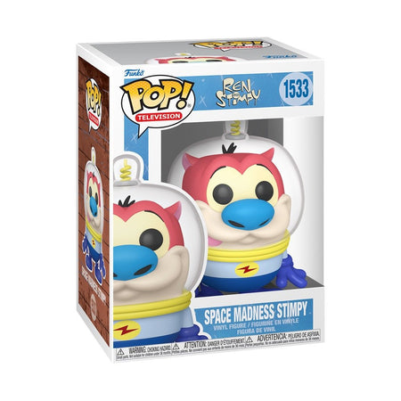 Ren & Stimpy Show Stimpy in Space Suit Funko POP! Figure - Paramount Shop