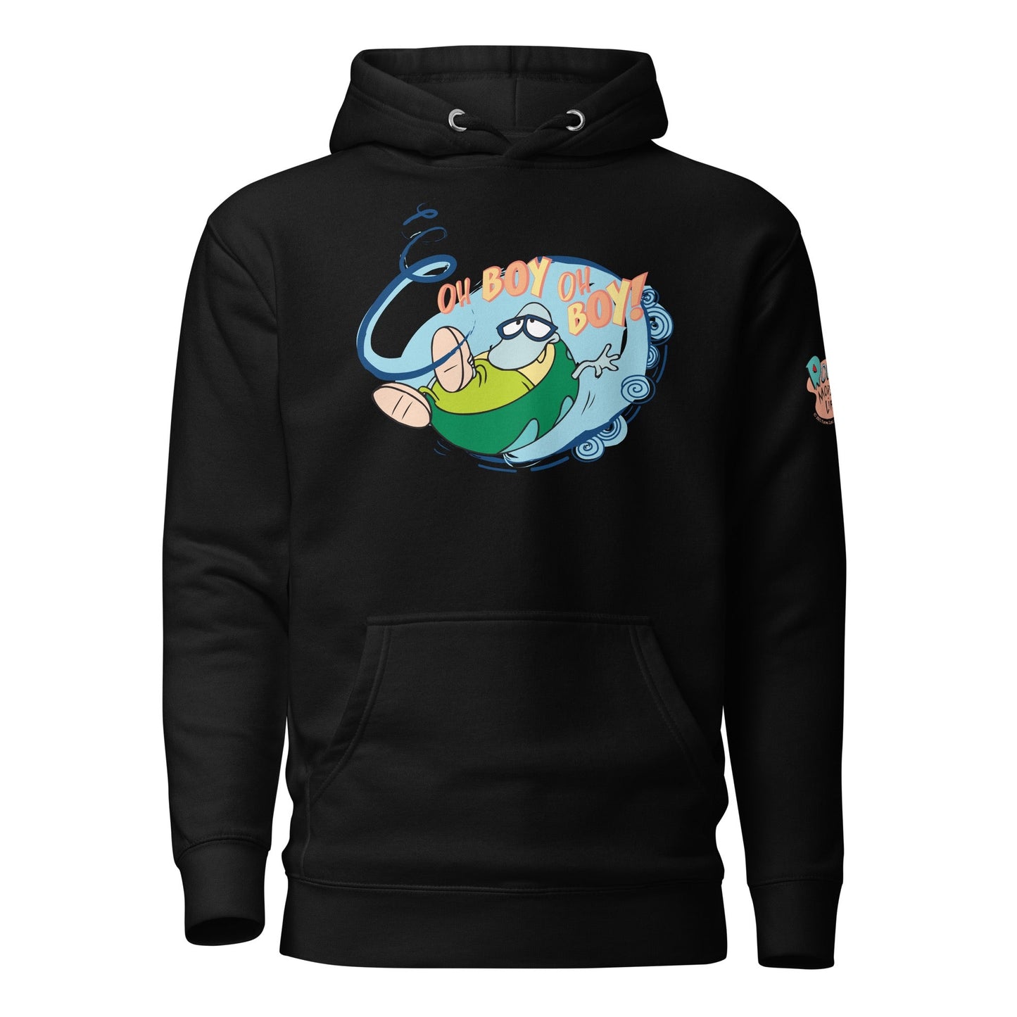 Rocko's Modern Life Oh Boy Oh Boy Adult Hooded Sweatshirt - Paramount Shop