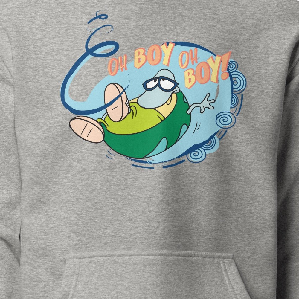 Rocko's Modern Life Oh Boy Oh Boy Adult Hooded Sweatshirt - Paramount Shop