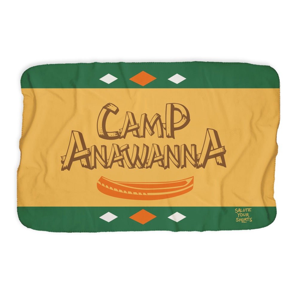 Salute Your Shorts Camp Anawanna Sherpa Blanket - Paramount Shop