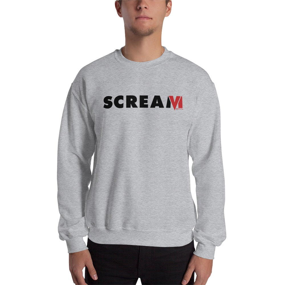 Scream VI Logo Adult Crewneck Sweatshirt - Paramount Shop