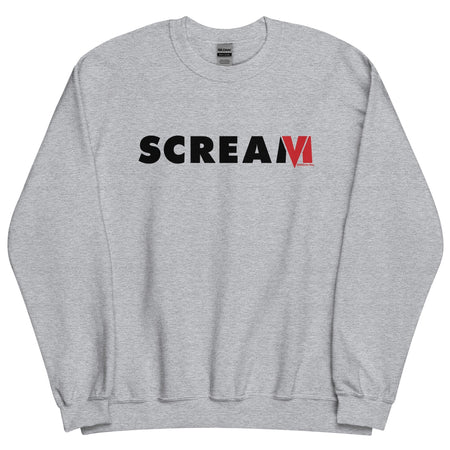 Scream VI Logo Adult Crewneck Sweatshirt - Paramount Shop