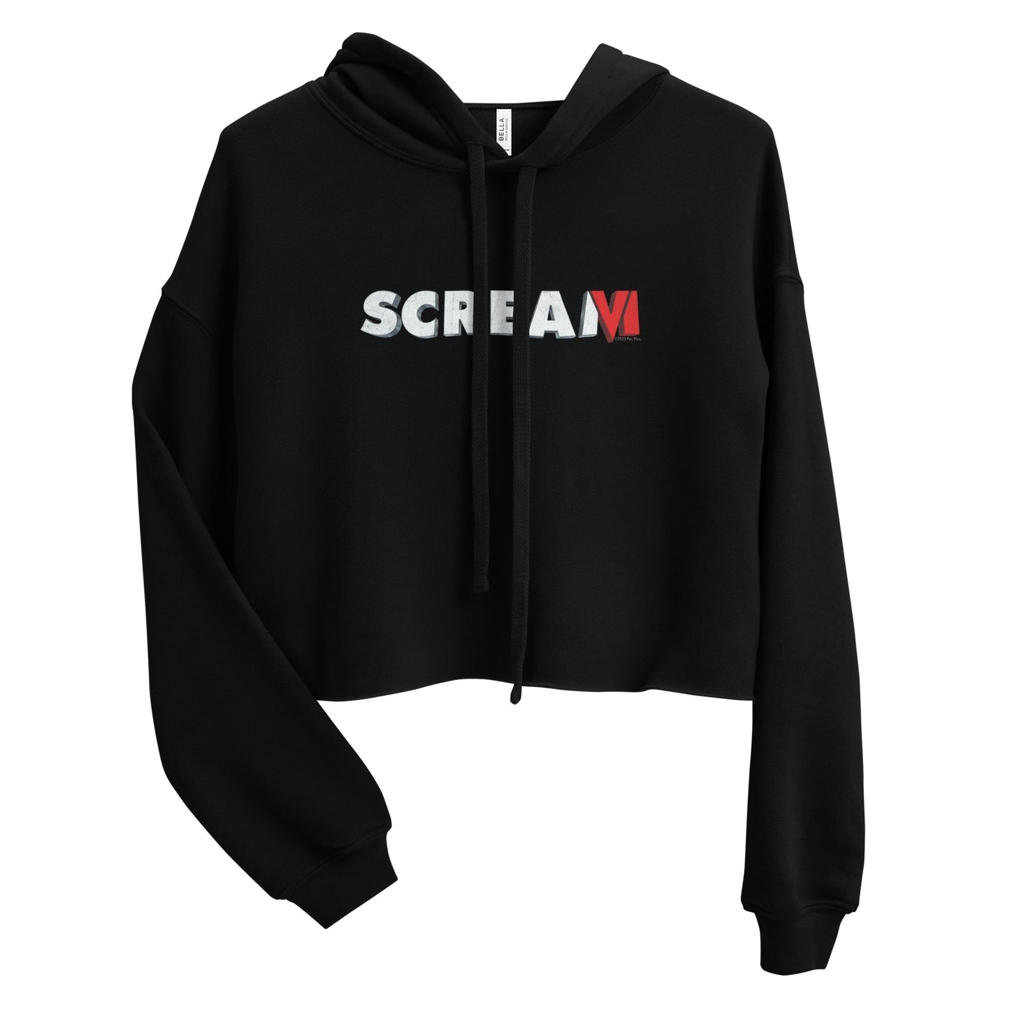 Scream VI Logo Women's Cropped Hooded Sweatshirt - Paramount Shop