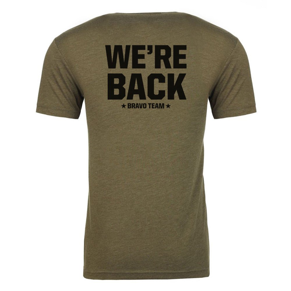 SEAL Team Bravo Team We're Back Men's Tri - Blend T - Shirt - Paramount Shop