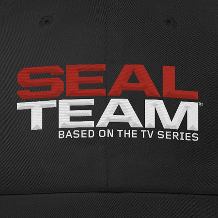 SEAL Team Stacked Logo Embroidered Baseball Cap - Paramount Shop