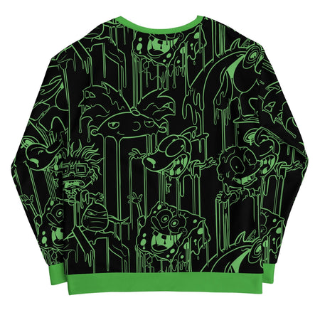 Slime Character Drip Unisex Crew Neck Sweatshirt - Paramount Shop