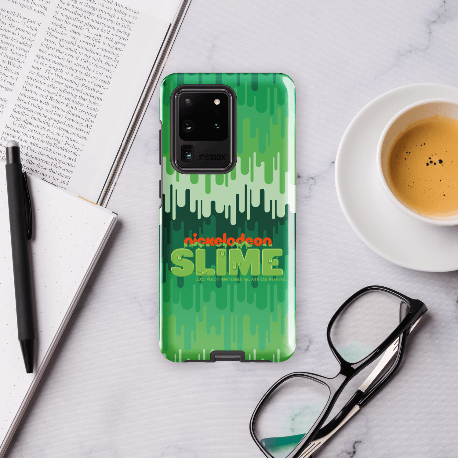 Slime Ombre Green Tough Phone Case - Samsung - Paramount Shop