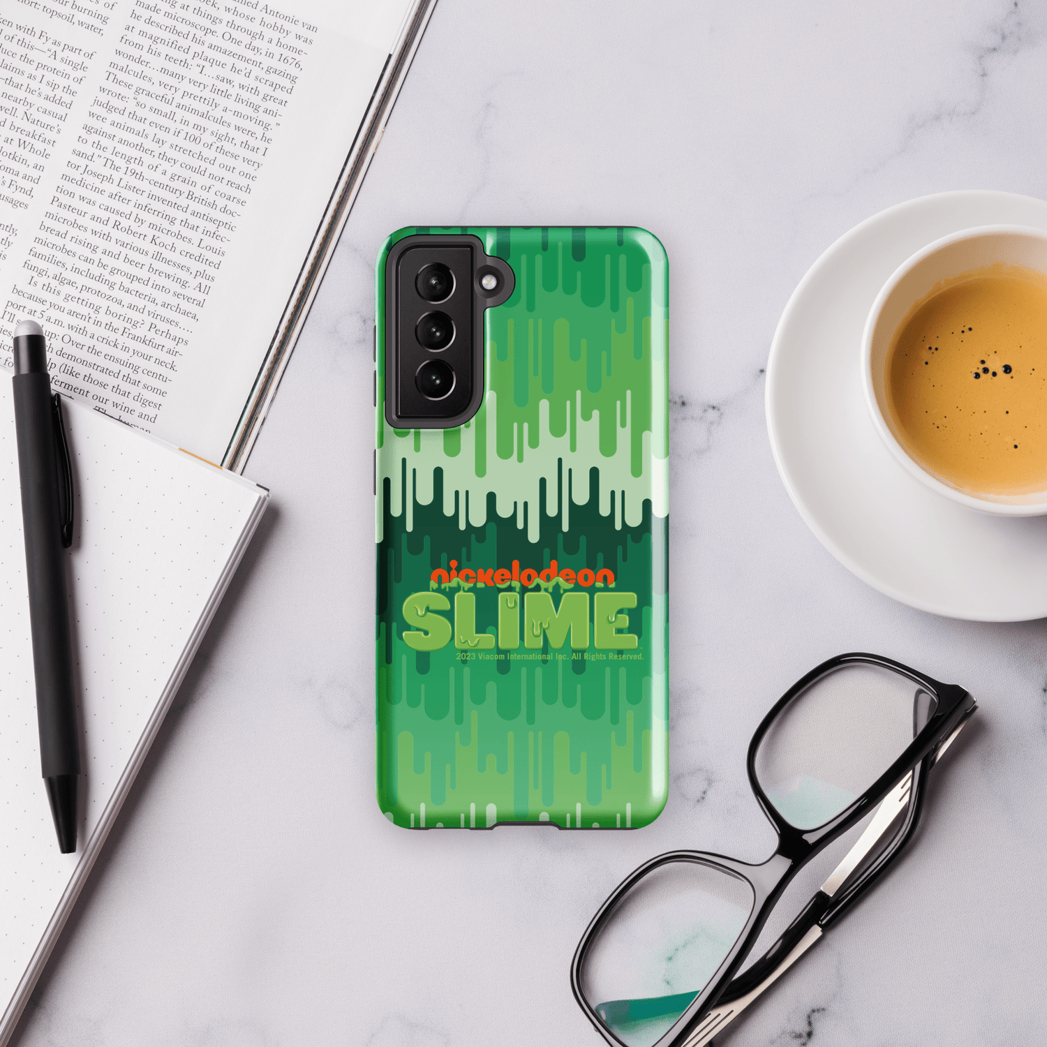 Slime Ombre Green Tough Phone Case - Samsung - Paramount Shop