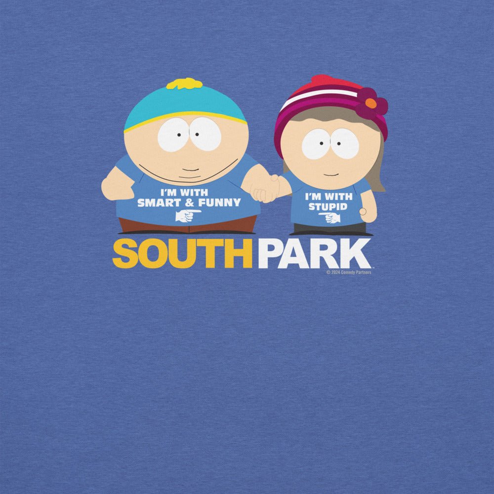 South Park As Seen On I'm with Smart & Funny Unisex T - Shirt - Paramount Shop