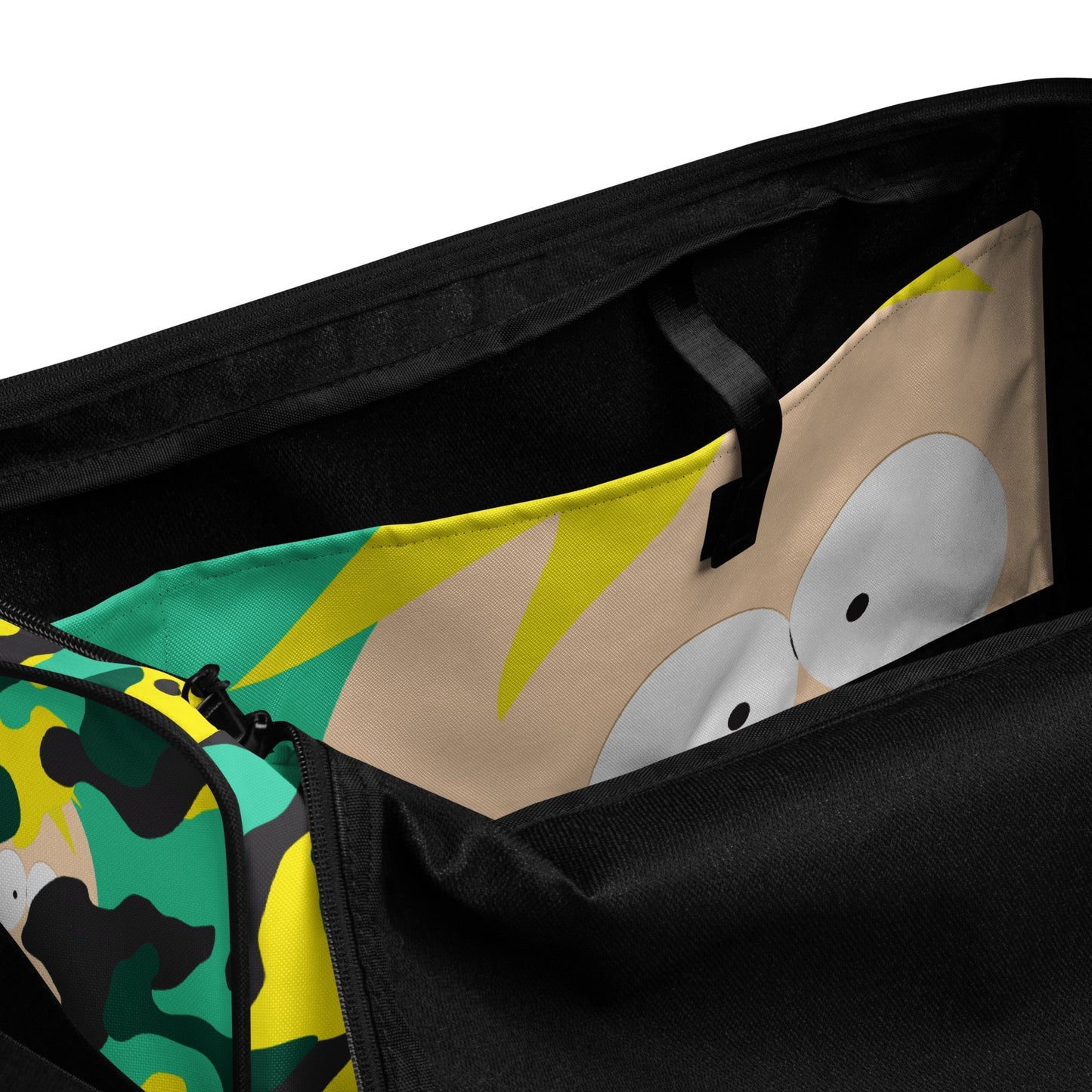 South Park Butters Camo Duffle Bag - Paramount Shop