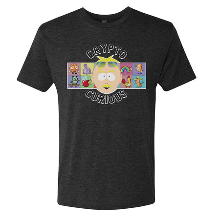 South Park Butters Crypto Curious Men's Tri - Blend T - Shirt - Paramount Shop