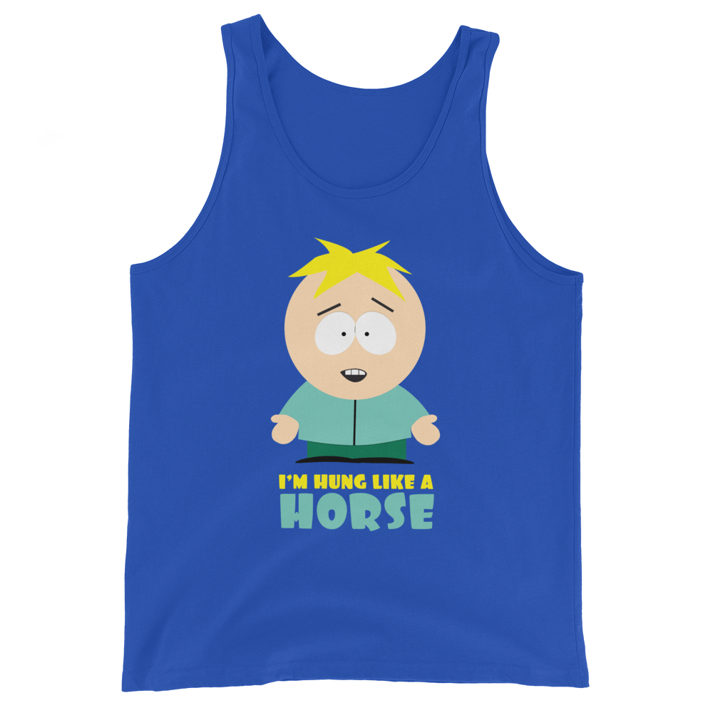 South Park Butters Hung Like a Horse Adult Tank Top - Paramount Shop