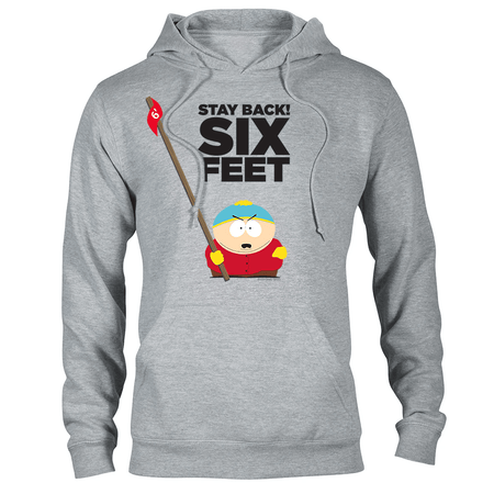 South Park Cartman Stay Back Fleece Hooded Sweatshirt - Paramount Shop