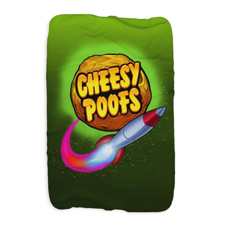 South Park Cheesy Poofs Sherpa Blanket - Paramount Shop