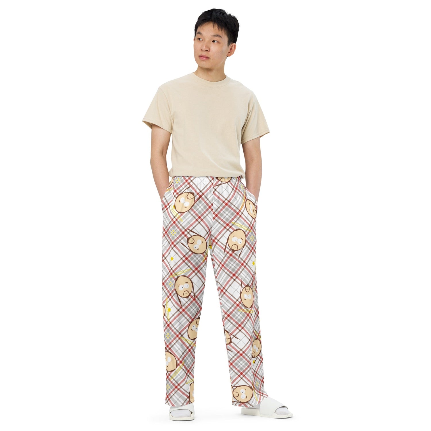 South Park Jesus Plaid Pajama Pants - Paramount Shop