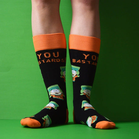 South Park Kyle You Bastards Socks - Paramount Shop