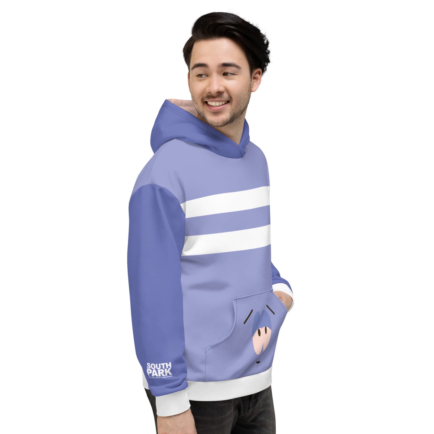 South Park Towelie Color Block Unisex Hooded Sweatshirt - Paramount Shop