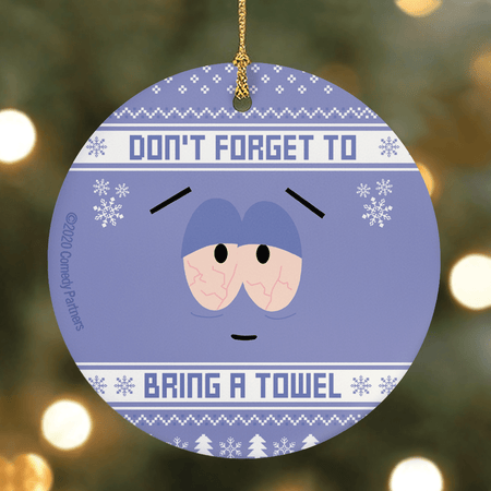 South Park Towelie Ugly Holiday Double - Sided Ornament - Paramount Shop