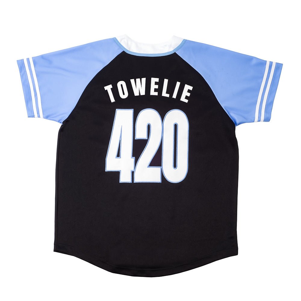 South Park Towelie Wanna Get High? 420 Baseball Jersey - Paramount Shop