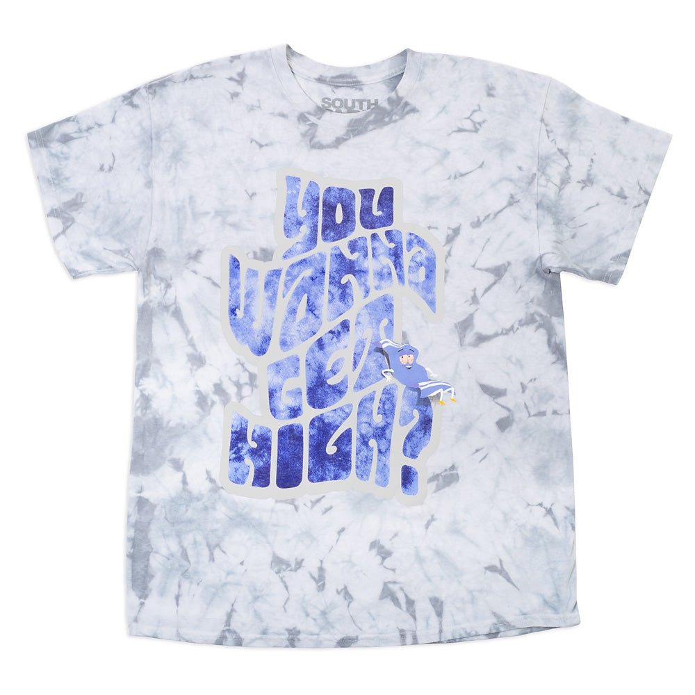 South Park Towelie You Wanna Get High? Tie - Dye T - Shirt - Paramount Shop