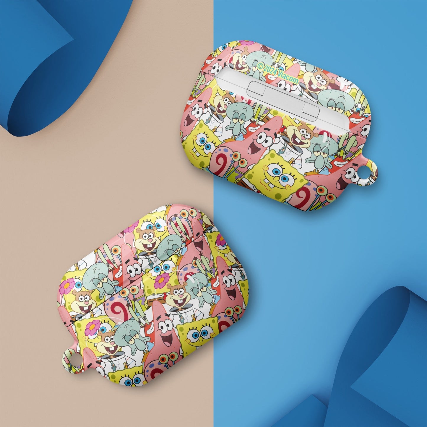 Spongebob Blocks Earbud Case - Paramount Shop