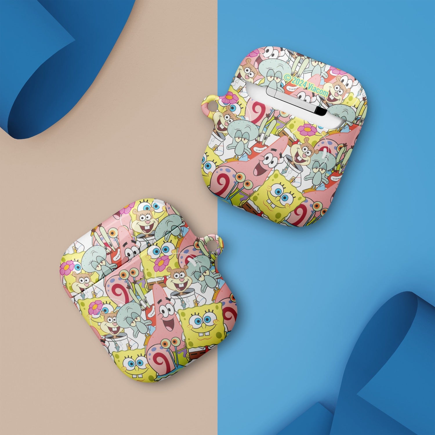 Spongebob Blocks Earbud Case - Paramount Shop