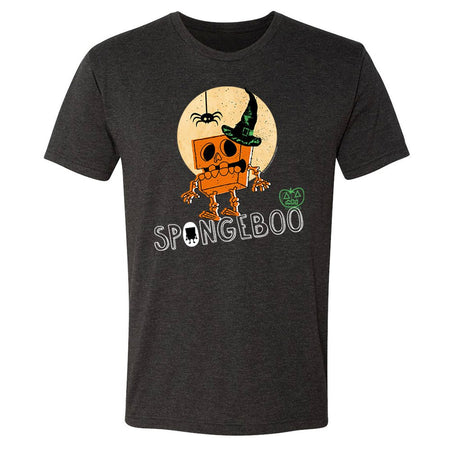 SpongeBob Boo Halloween Tri - Blend T - Shirt - Paramount Shop