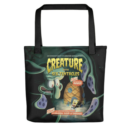 SpongeBob Creature With Six Tentacles Tote Bag - Paramount Shop