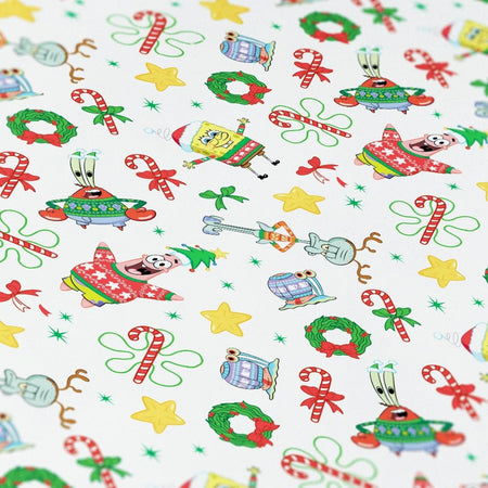 SpongeBob Holidays Wrapping Paper - Paramount Shop