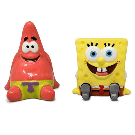 SpongeBob SquarePants and Patrick Salt and Pepper Shaker Set - Paramount Shop