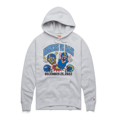 SpongeBob SquarePants and Patrick x Broncos Vs Rams 2022 Hoodie - Paramount Shop