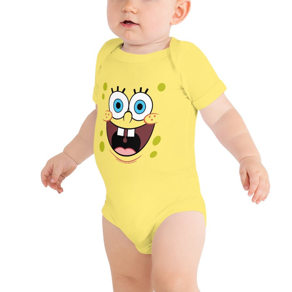 SpongeBob SquarePants Big Face Baby Bodysuit - Paramount Shop