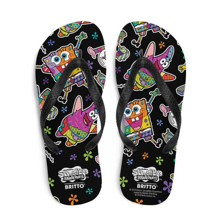 SpongeBob SquarePants Britto Flip Flops - Paramount Shop