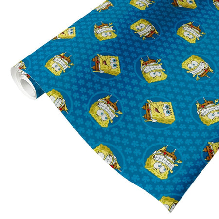 SpongeBob SquarePants Expressions Wrapping Paper - Paramount Shop