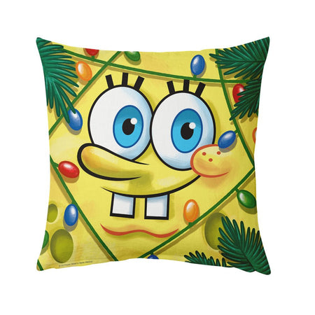 SpongeBob SquarePants Festive Pillow - 16" x 16" - Paramount Shop