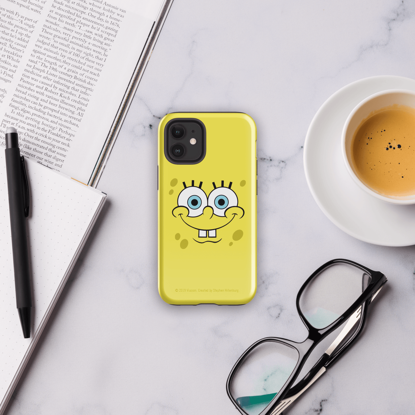 SpongeBob SquarePants Happy Face Tough Phone Case - iPhone - Paramount Shop