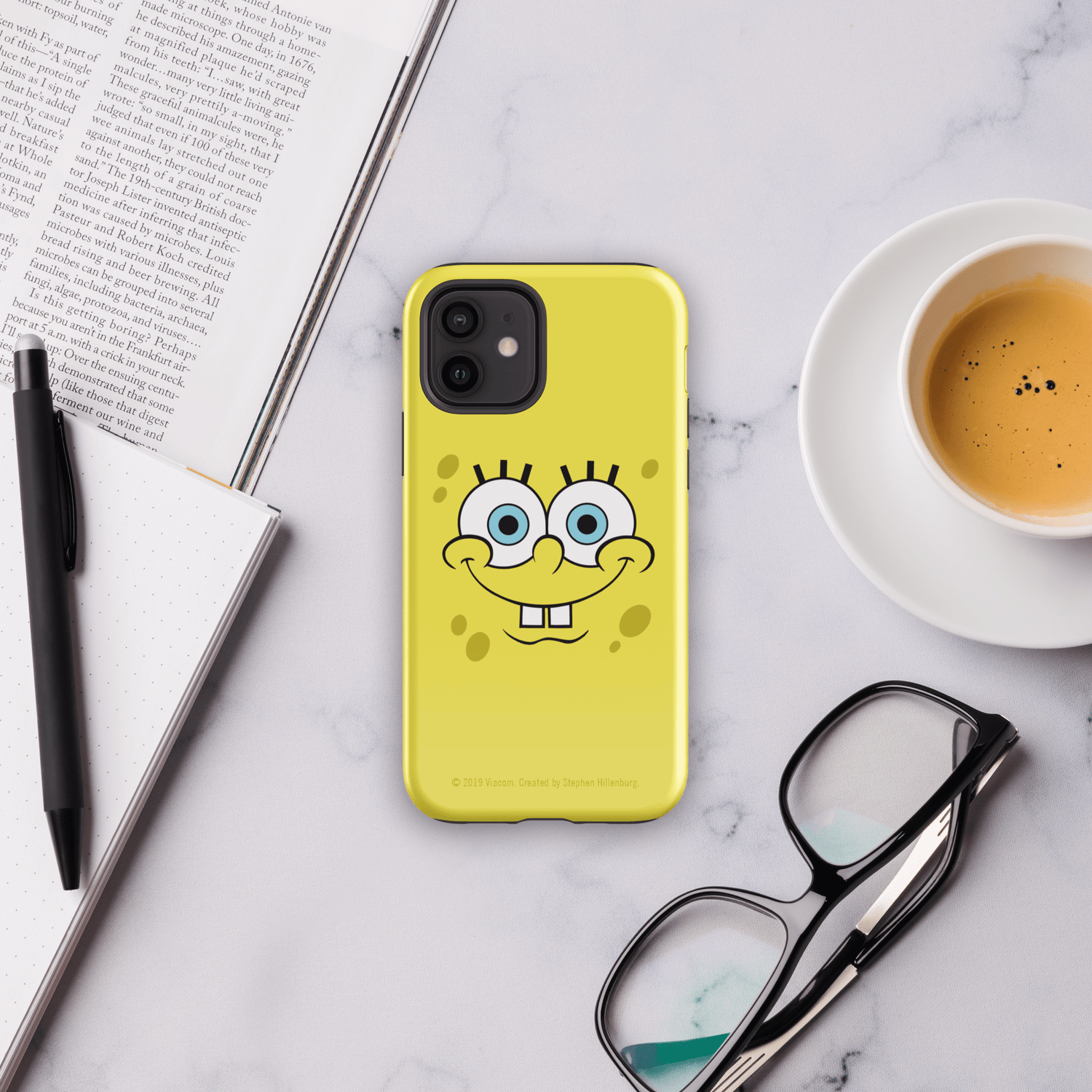 SpongeBob SquarePants Happy Face Tough Phone Case - iPhone - Paramount Shop