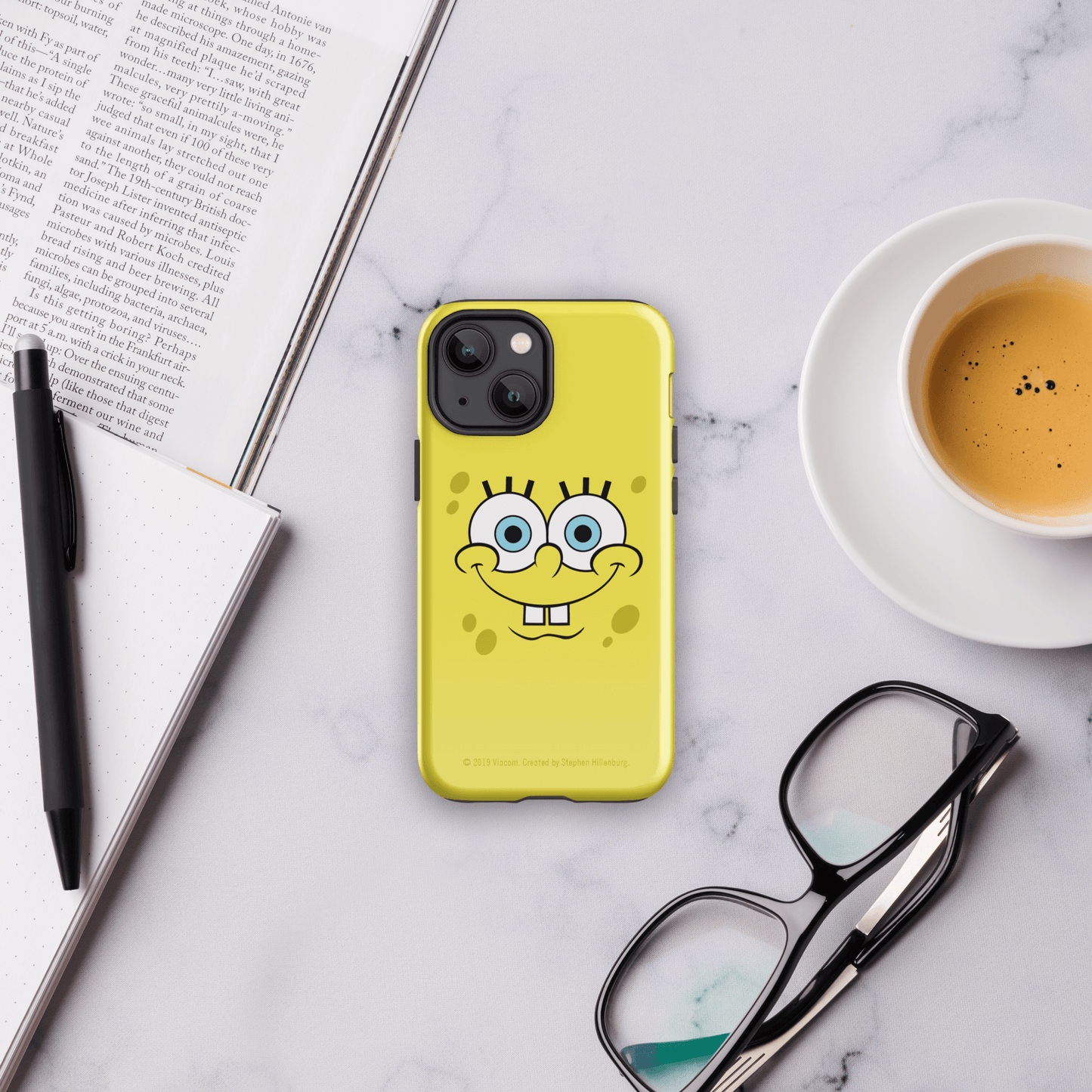 SpongeBob SquarePants Happy Face Tough Phone Case - iPhone - Paramount Shop