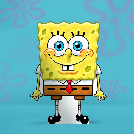 SpongeBob SquarePants Life - Sized Cardboard Cutout Standee - Paramount Shop