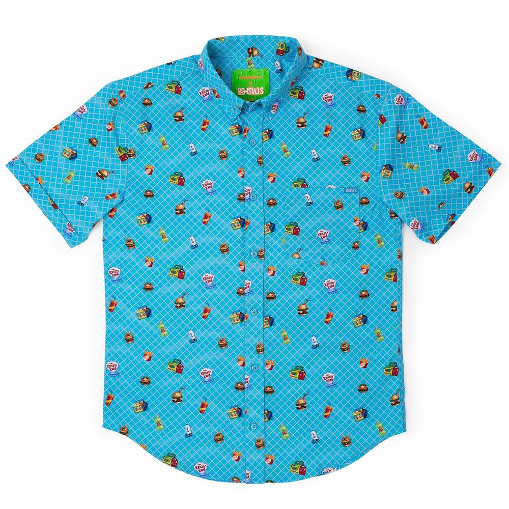 SpongeBob SquarePants Order Up RSVLTS Short Sleeve Shirt - Paramount Shop